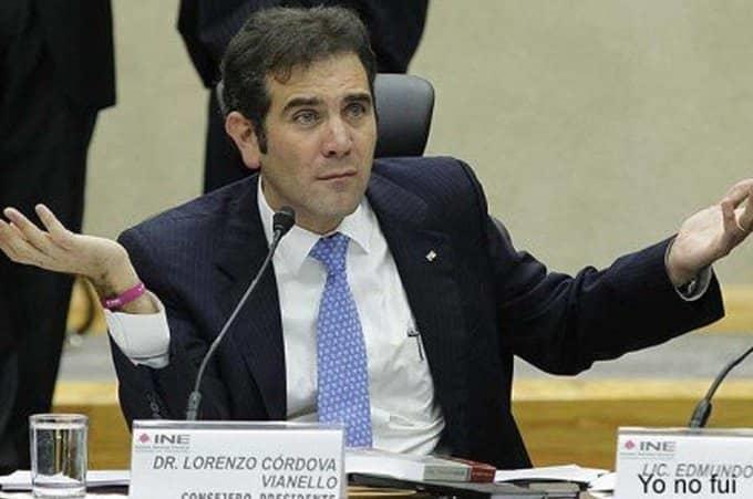 Colabora INE con gobierno, dice Córdova
