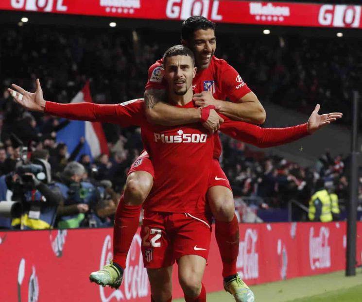 Gana Atlético en España y siguen en puestos de UCL