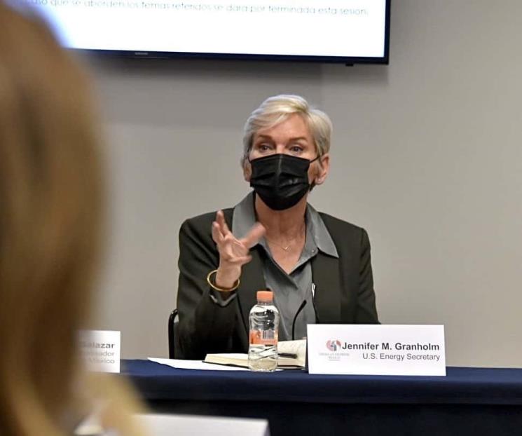Visita de Granholm a México por reforma eléctrica