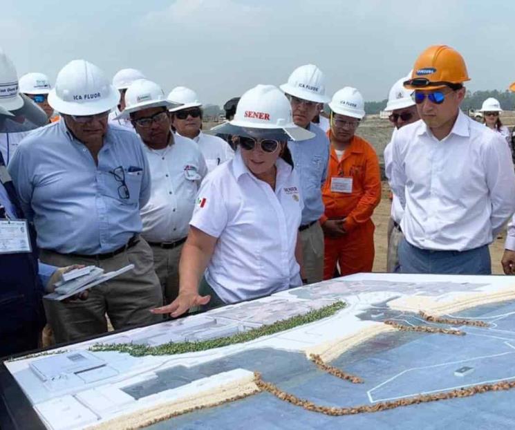 Se construye refinería en tiempo récord: Nahle