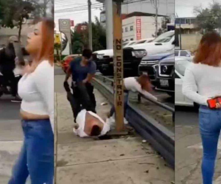 Comparten en redes video de Adame en pelea en la vía pública