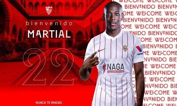 Se refuerza el Sevilla con Martial
