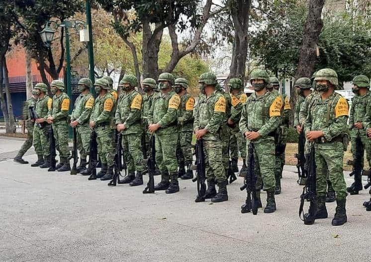 Envía Sedena a la entidad 500 elementos militares