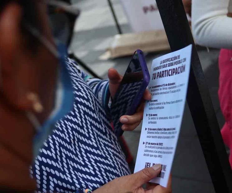 Participarán mexicanos en el extranjero en revocación