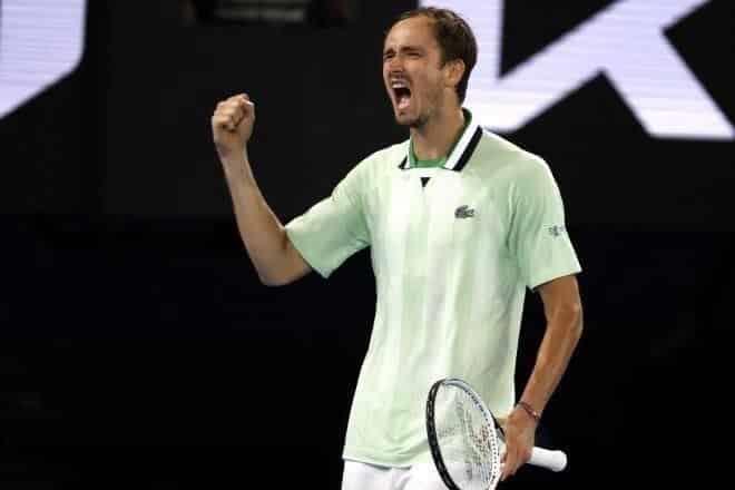 Medvedev, a semis en Australia