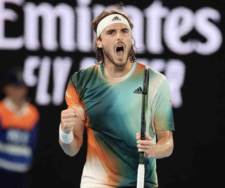 Está Tsitsipas en semis de Abierto de Australia