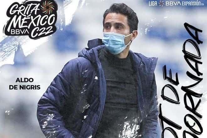 Es Aldo de Nigris DT ideal de J4 en Liga de Expansión Es Aldo de Nigris DT ideal de J4 en Liga de Expansión