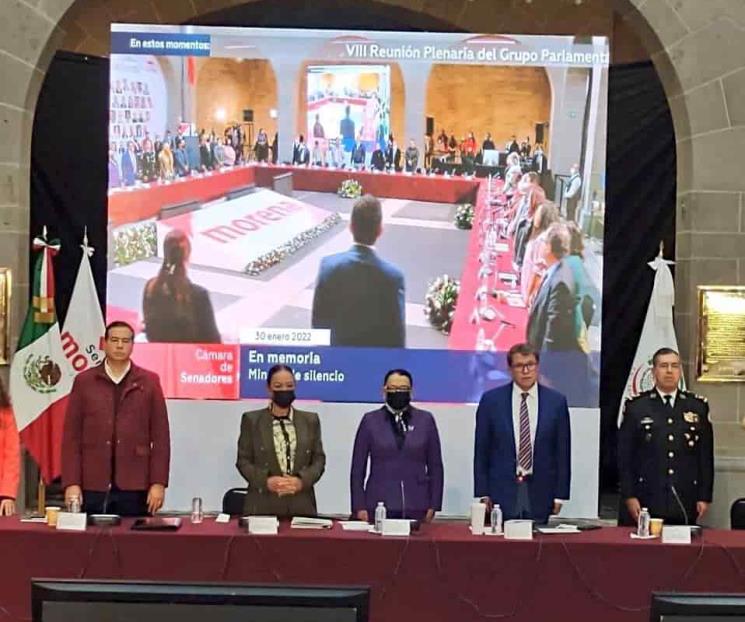 Monreal garantiza respaldo a cruzada de seguridad