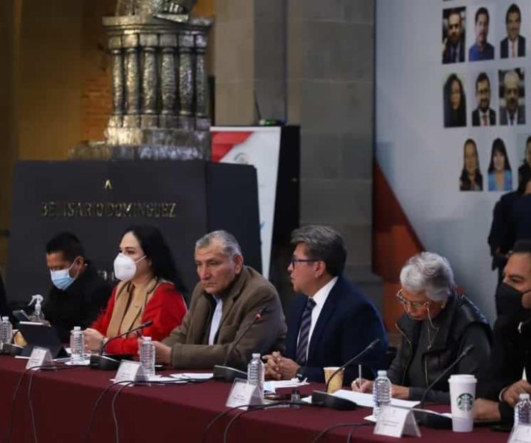 Senadores de Morena concluyen hoy su reunión plenaria