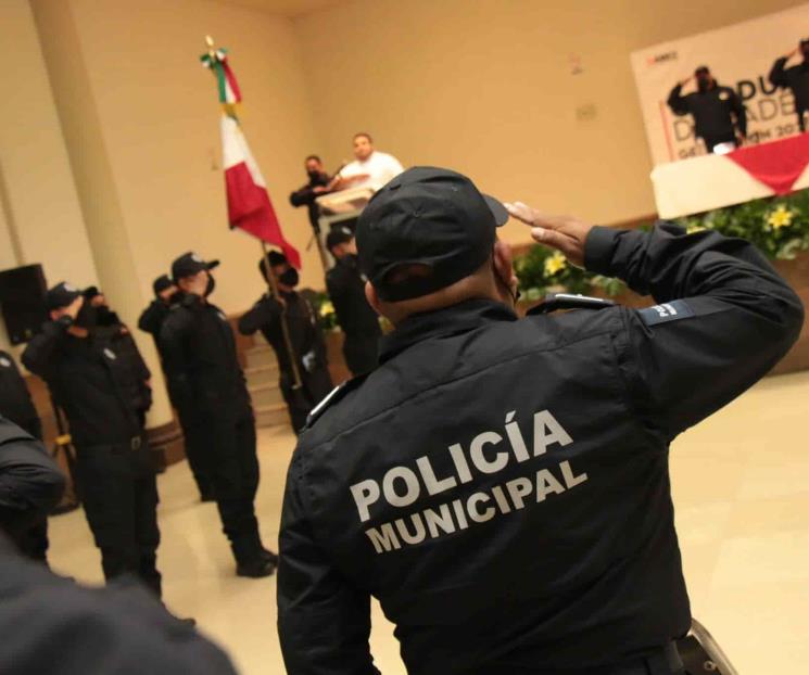 Realizan guardia de honor a oficial caído