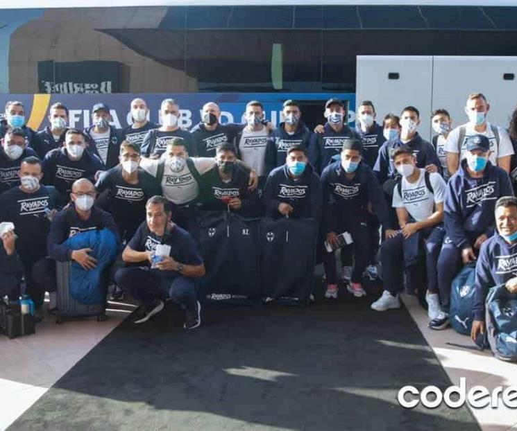 Llegan Rayados a Abu Dhabi