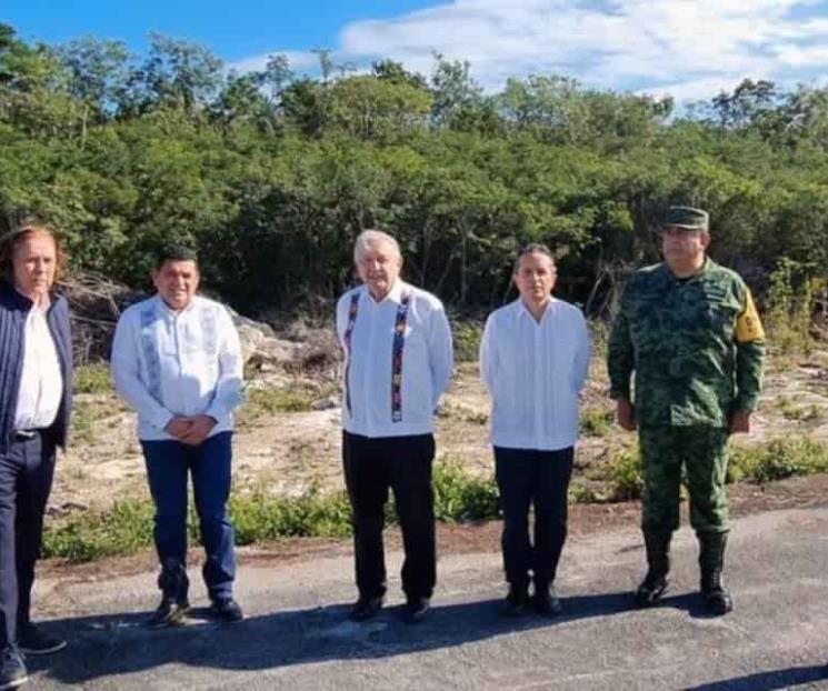 Niega AMLO daño ambiental por Tren Maya