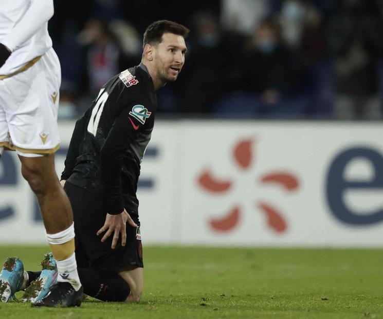 Eliminan al PSG en Copa de Francia con Messi y Mbappé
