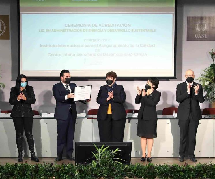 Dan aval a licenciatura en energía y sustentabilidad de UANL
