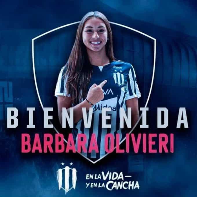 Presenta Rayadas a Bárbara Olivieri