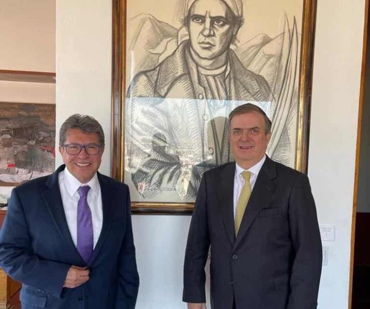 Augura Monreal que será candidato de Morena en 2024