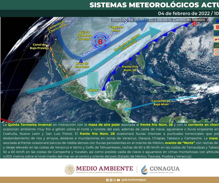 Alertan por temperaturas de hasta -3 °C en Sonora