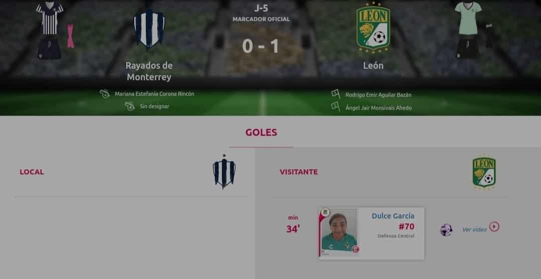 Tienen Rayadas Sub-17 quinta derrota consecutiva