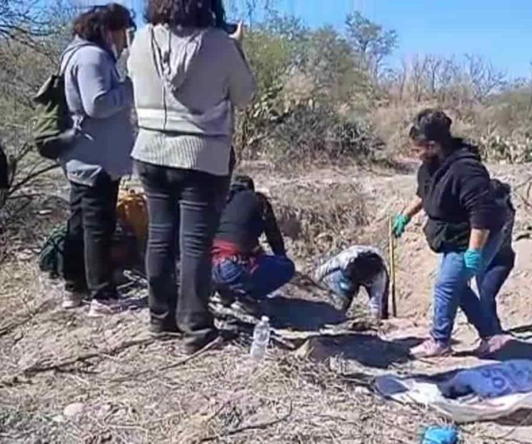 Recuperan restos óseos de crematorio clandestino