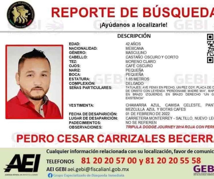 Buscan a El Mijis en Nuevo León