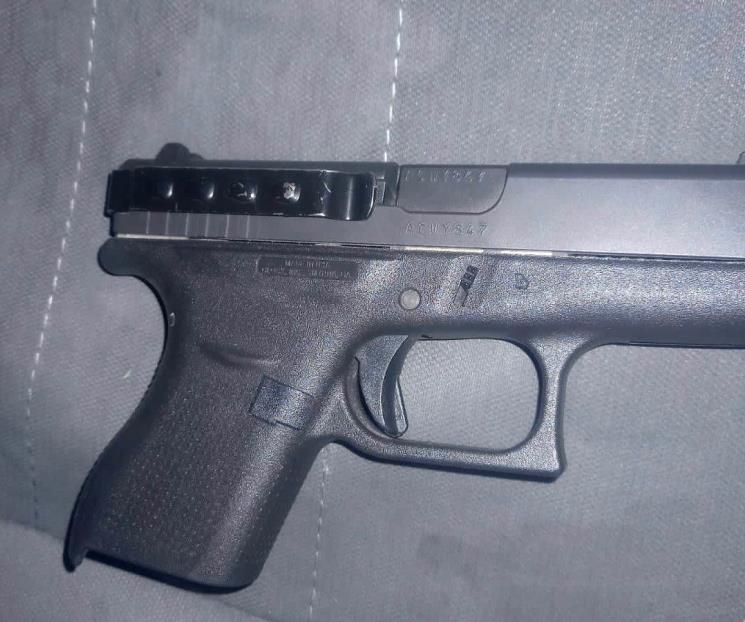 Detienen a hombre por portar arma en Guadalupe