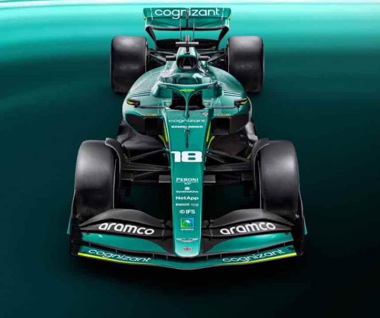 Presenta Aston Martin su monoplaza del 2022