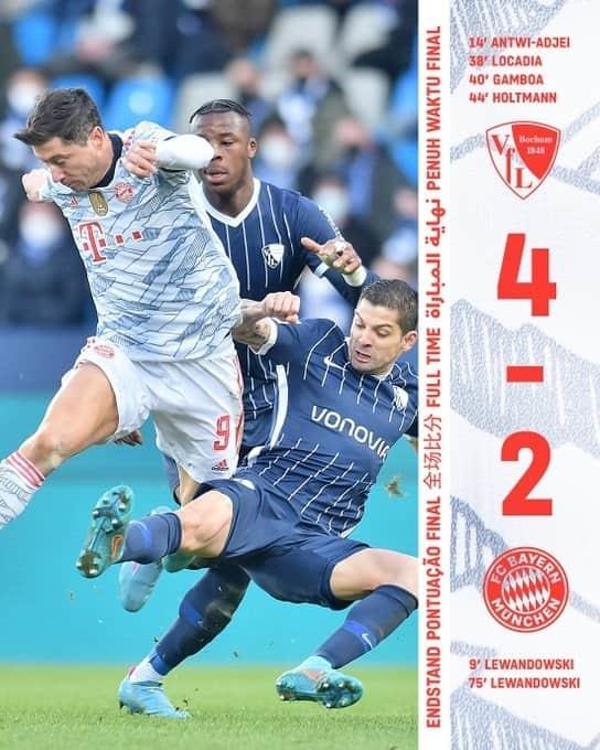 Sorpresa en Bundesliga; cae el Bayern de Munich