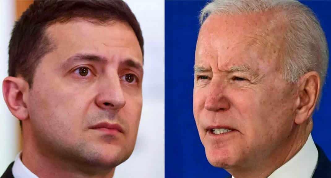 Biden y Zelensky acuerdan mantener diplomacia con Rusia Biden y Zelensky acuerdan mantener diplomacia con Rusia