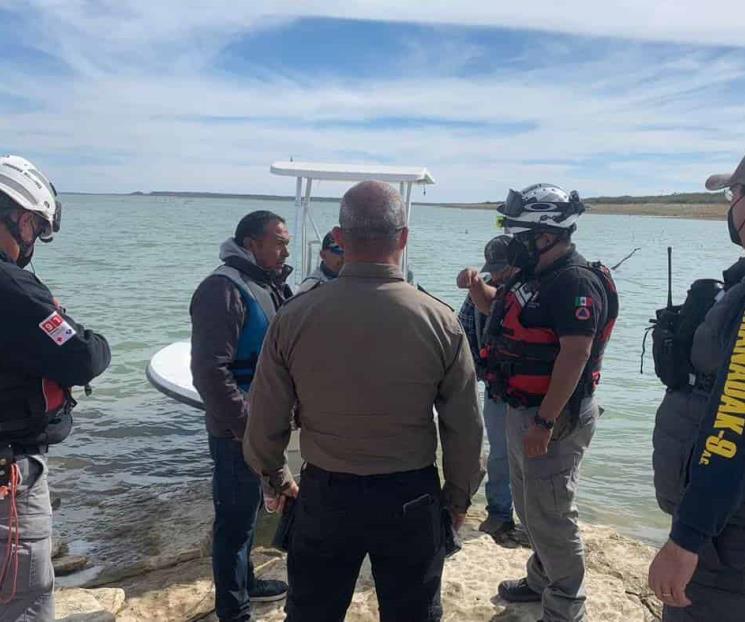 Buscan a deportista en presa El Cuchillo