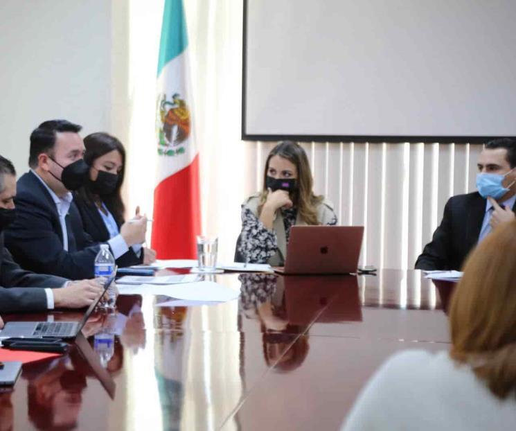 Se reúnen diputados con transportistas