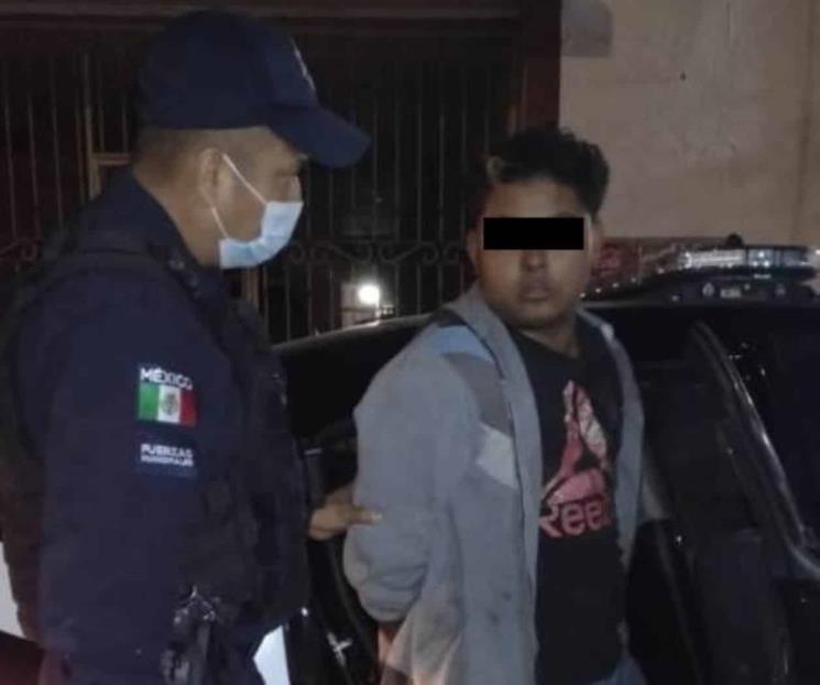 Detienen a ladrón de autopartes