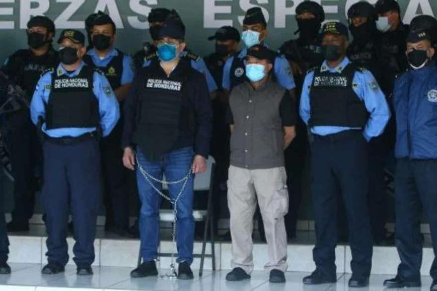 Comparece ex presidente de Honduras por extradición Comparece ex presidente de Honduras por extradición