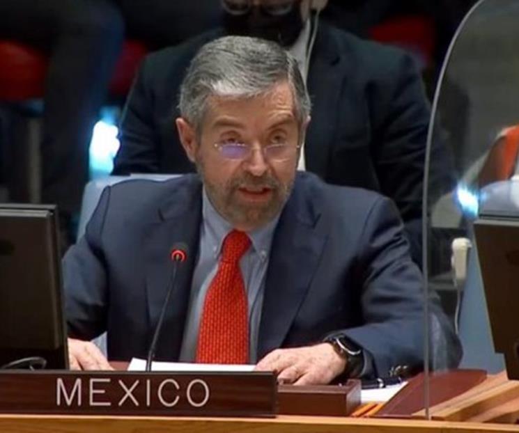 Distensión, diplomacia y diálogo,pide México sobre Ucrania Distensión, diplomacia y diálogo,pide México sobre Ucrania