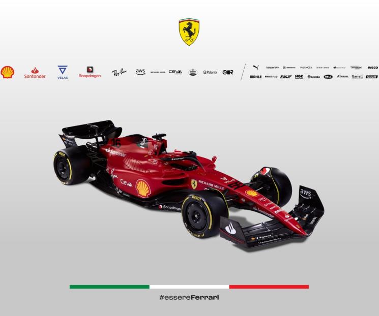 Presenta Ferrari su monoplaza del 2022 en la F1 Presenta Ferrari su monoplaza del 2022 en la F1