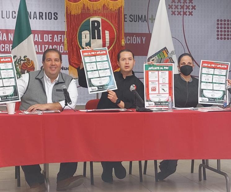 Inicia PRI NL campaña de afiliación Inicia PRI NL campaña de afiliación