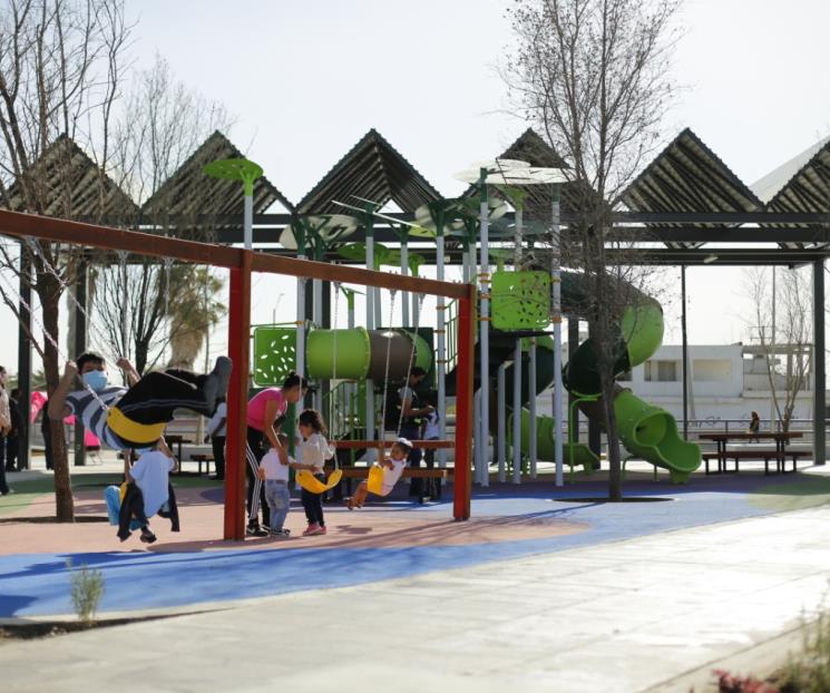 Reactivan el Parque “Los Nogales” en García