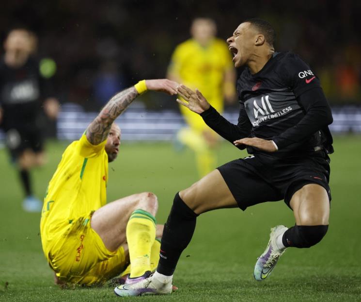 Sorpresa en Ligue 1; cae PSG con el Nantes Sorpresa en Ligue 1; cae PSG con el Nantes