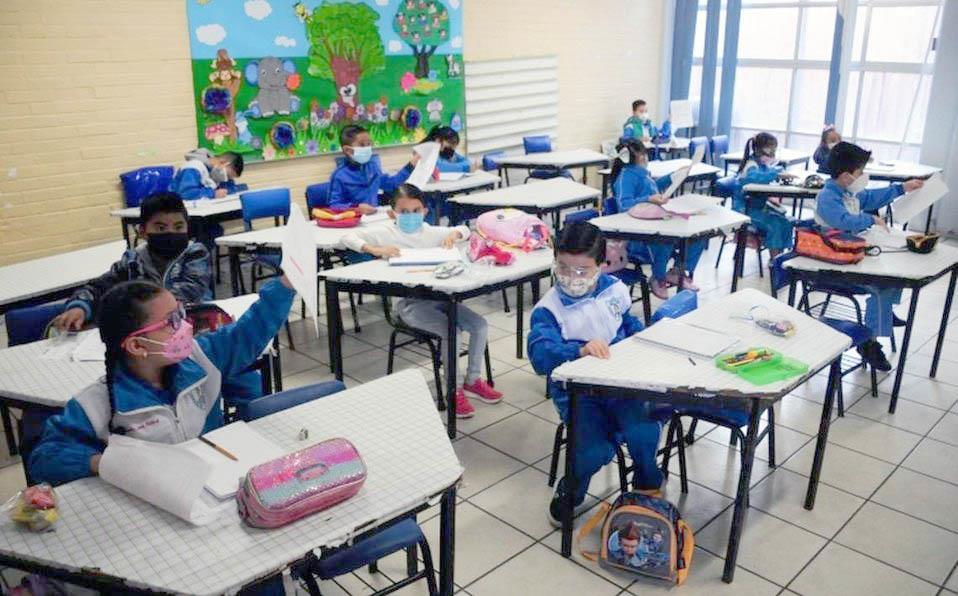 Operan con clases presenciales un 95 % de escuelas