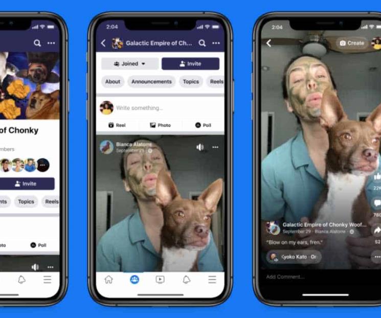 Meta lanza Facebook Reels