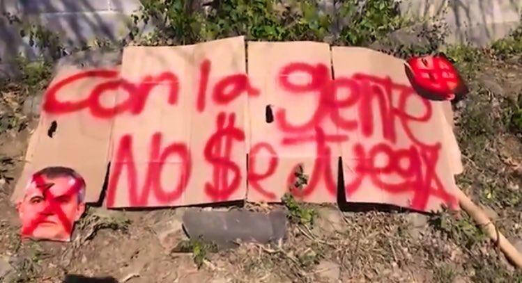 Ahora las protestas son hacia Aguirre Ahora las protestas son hacia Aguirre