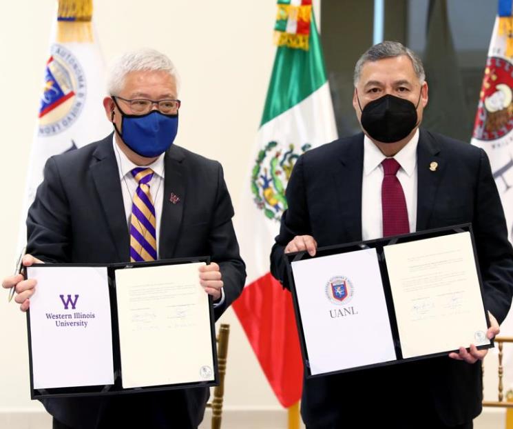 Signan convenio la UANL y la WIU