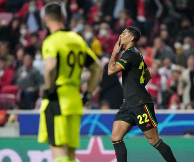 Igualan Benfica y el Ajax en ida de Octavos de UCL