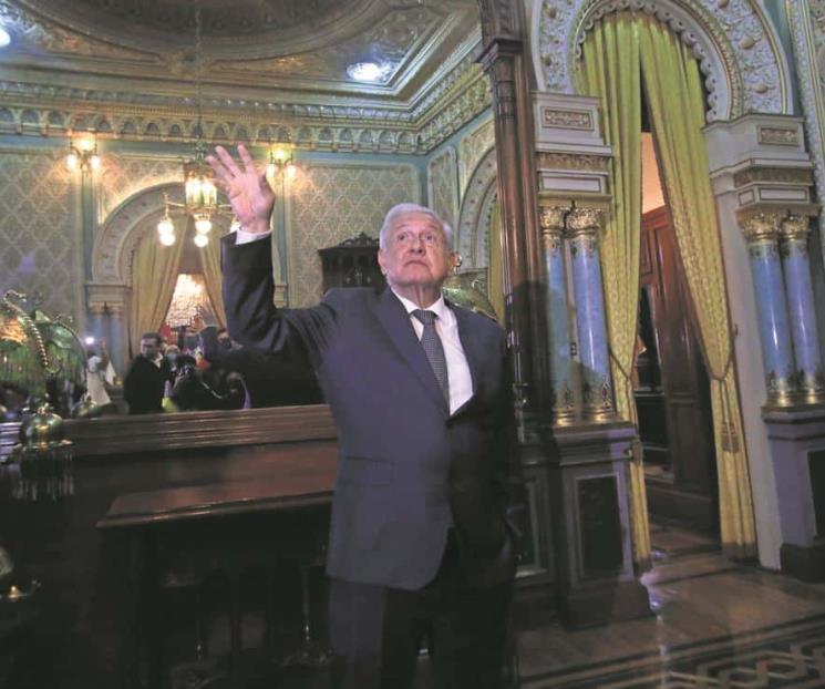 Un honor, vivir en Palacio Nacional Un honor, vivir en Palacio Nacional
