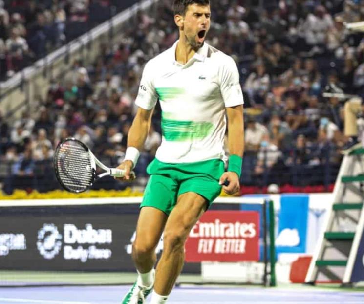 Novak Djokovic ya avanza en Dubai Novak Djokovic ya avanza en Dubai