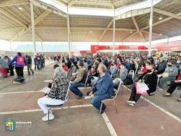 Aplica Guadalupe 80 mil 300 vacunas de refuerzo Aplica Guadalupe 80 mil 300 vacunas de refuerzo