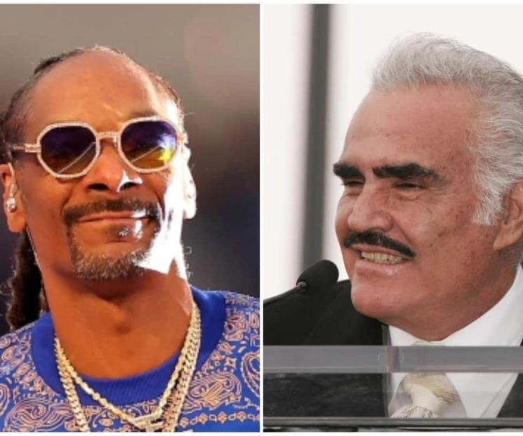 Snoop Dogg rinde homenaje a Vicente Fernández Snoop Dogg rinde homenaje a Vicente Fernández