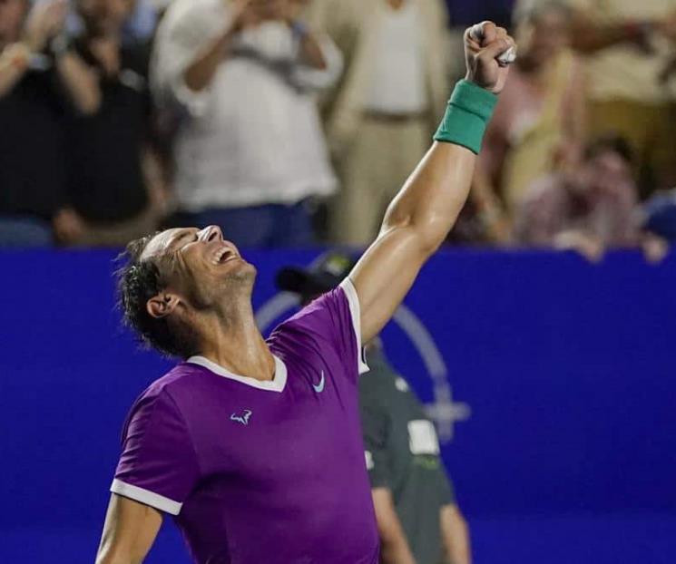 Nadal, sin competencia Nadal, sin competencia