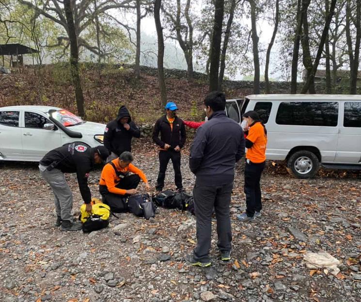 Rescatan a extraviado en sierra de Santiago