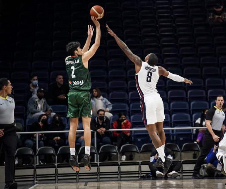 Pierde México invicto; caen con EU en la FIBA Pierde México invicto; caen con EU en la FIBA