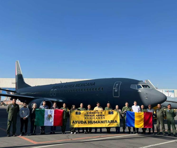 Parte avión de la FA por mexicanos evacuados de Ucrania Parte avión de la FA por mexicanos evacuados de Ucrania
